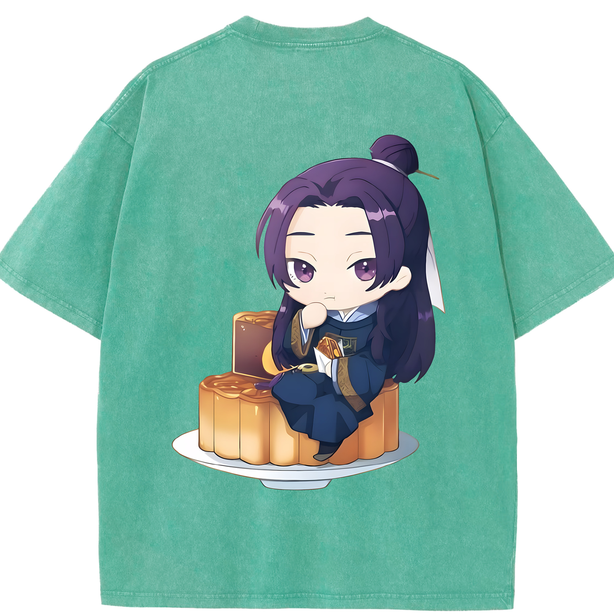 （画像用） 薬屋のひとりごと The Apothecary Diaries 綿100% ヴィンテージ風 半袖Tシャツ（背面プリント）
